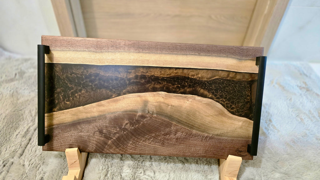 Handmade Serving Board with Handles