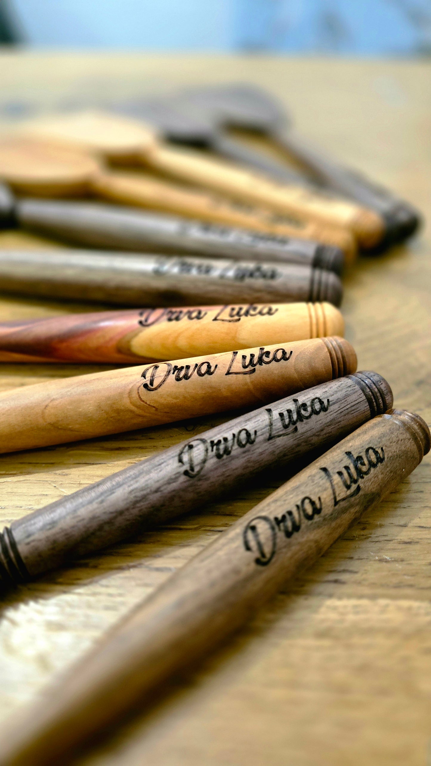 Handmade Wooden Cooking Spatula Personalization