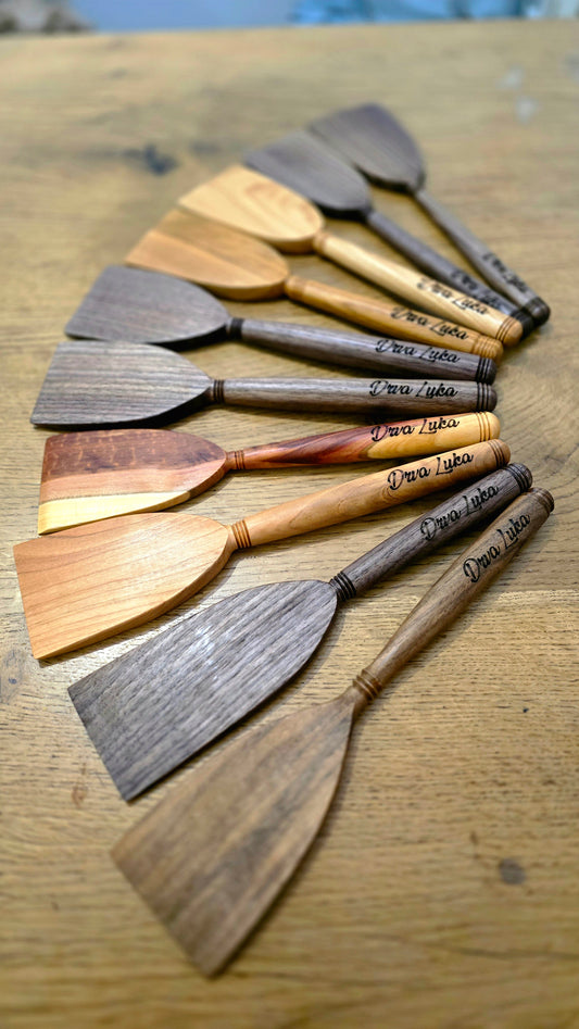 Handmade Wooden Cooking Spatula