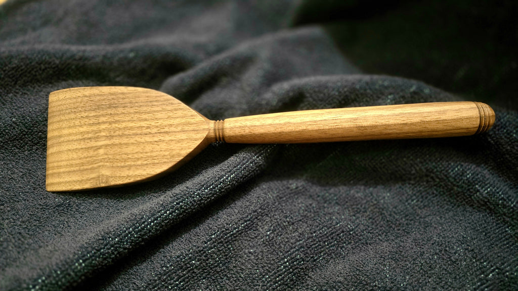 Handmade Wooden Cooking Spatula - American Walnut