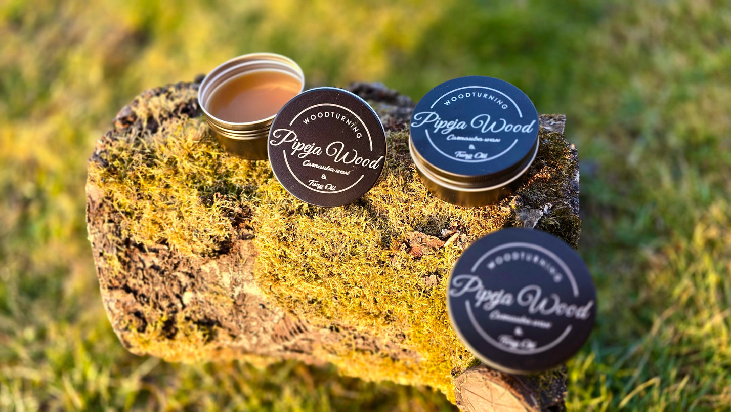 Natural Wood Wax – Organic Tung Oil & Carnauba Wax Finish