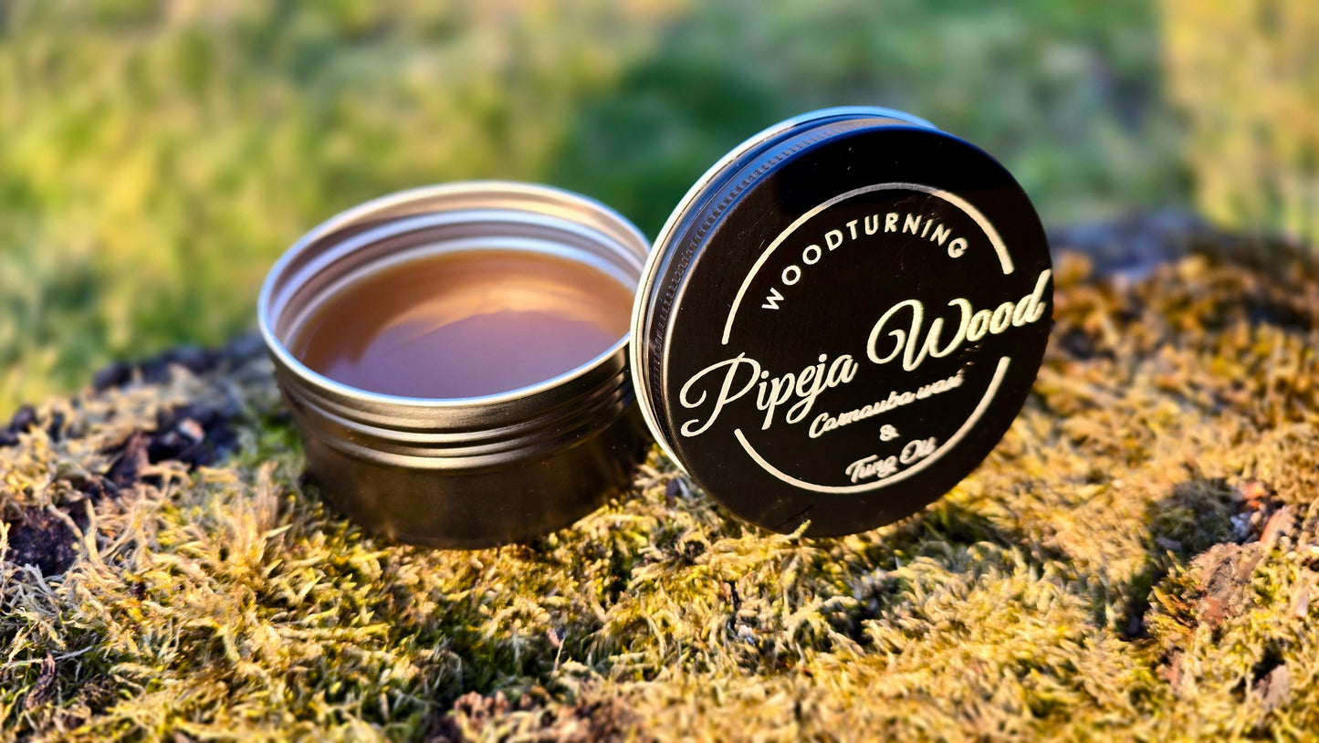 Natural Wood Wax – Organic Tung Oil & Carnauba Wax Finish