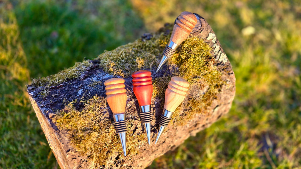 Handmade Wooden Bottle Stopper