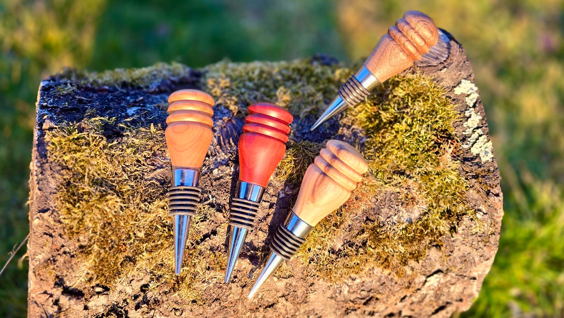 Handmade Wooden Bottle Stopper
