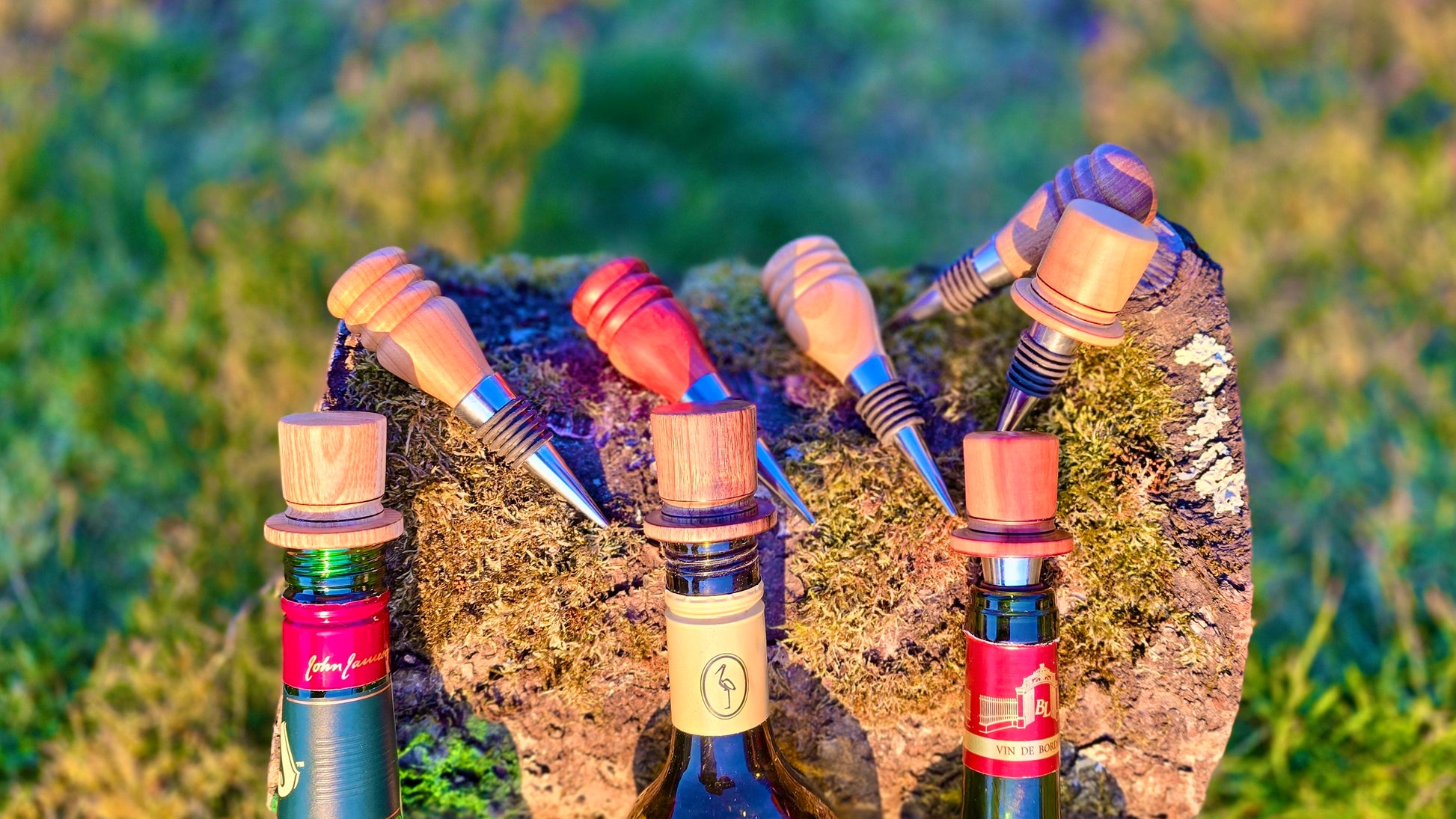 Handmade Wooden Bottle Stopper