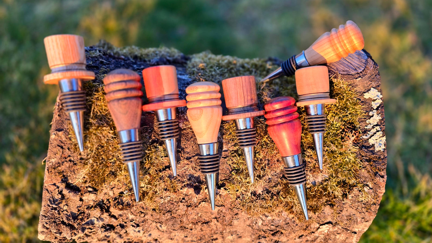 Handmade Wooden Bottle Stopper