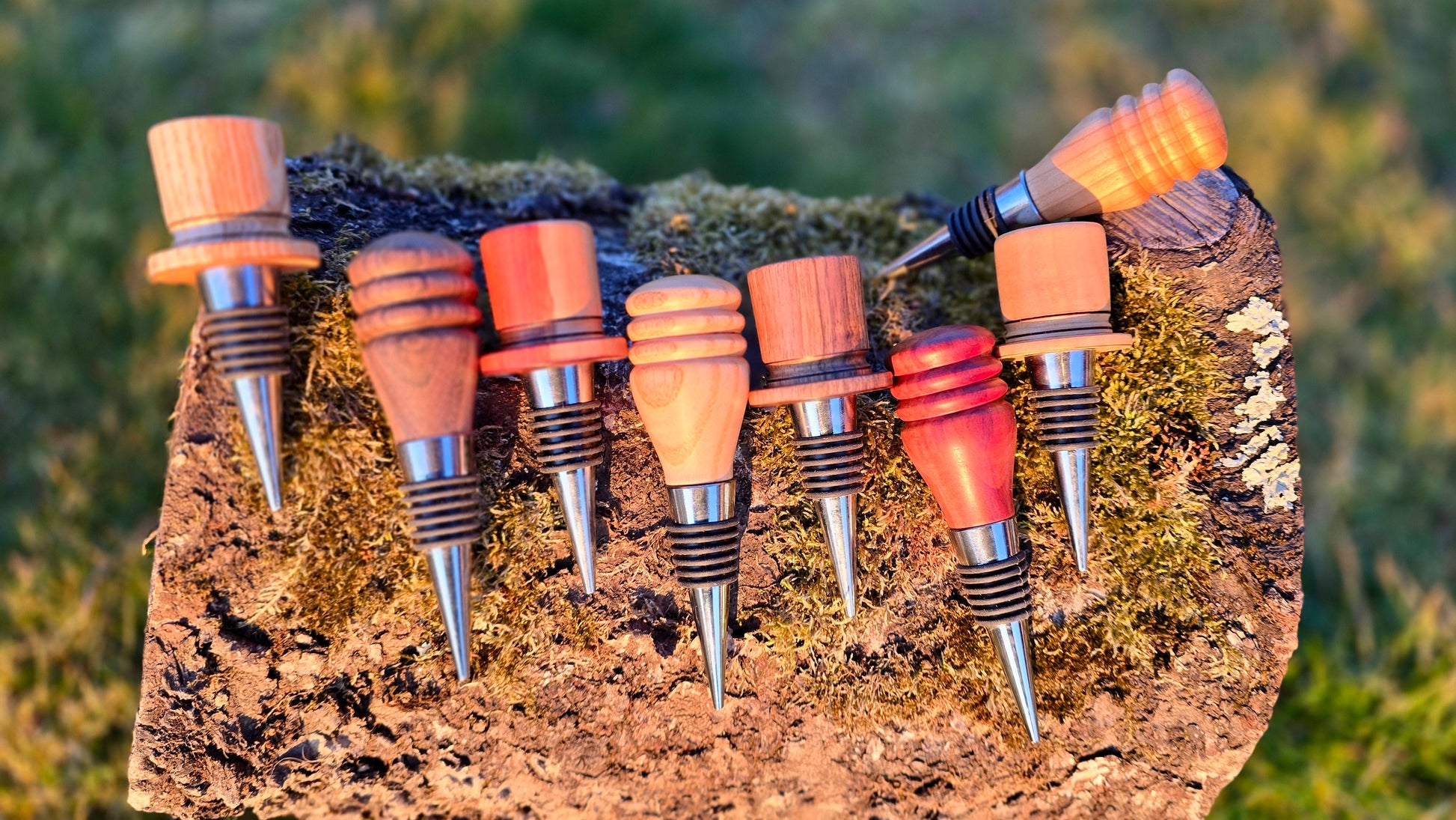 Handmade Wooden Bottle Stopper