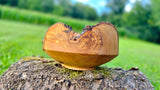live-edge olive wood bowl rustic