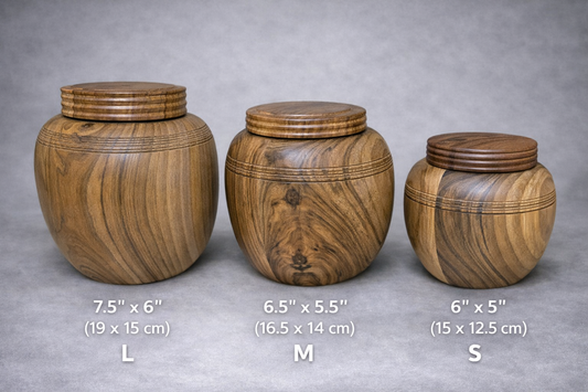 handmade wooden pet urn personalized engraving