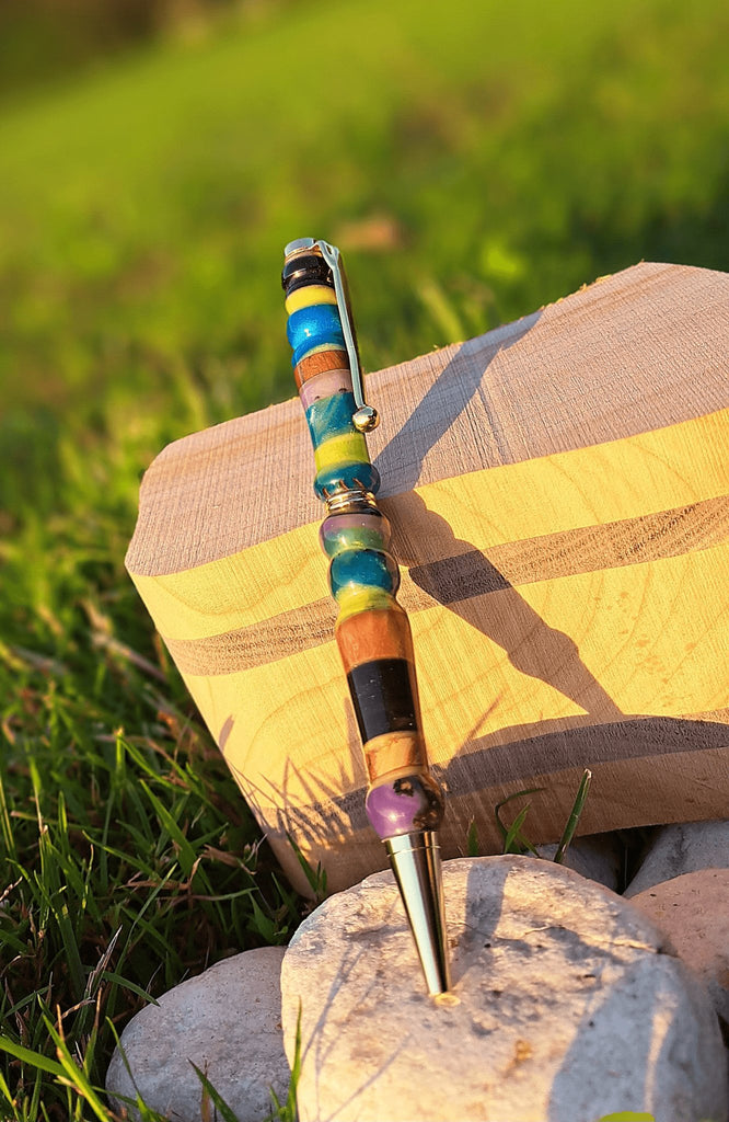 Ethereal Fusion’ Epoxy Resin Pen - PipejaWood