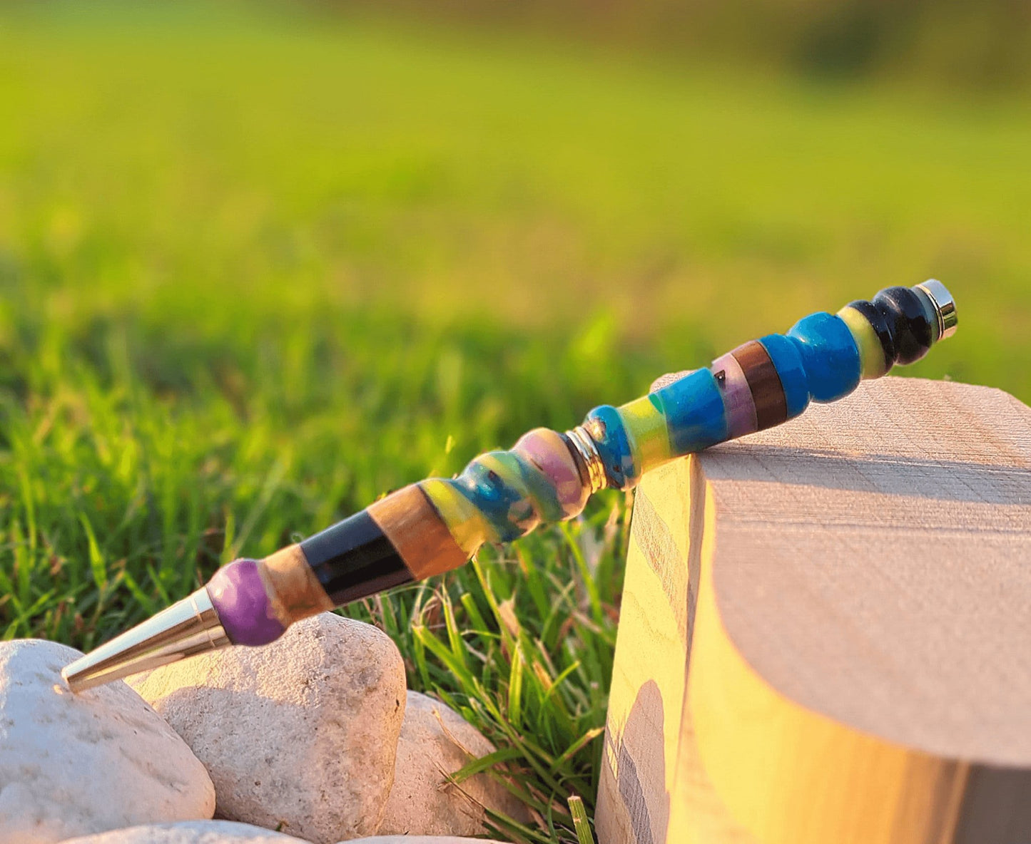 Ethereal Fusion’ Epoxy Resin Pen - PipejaWood