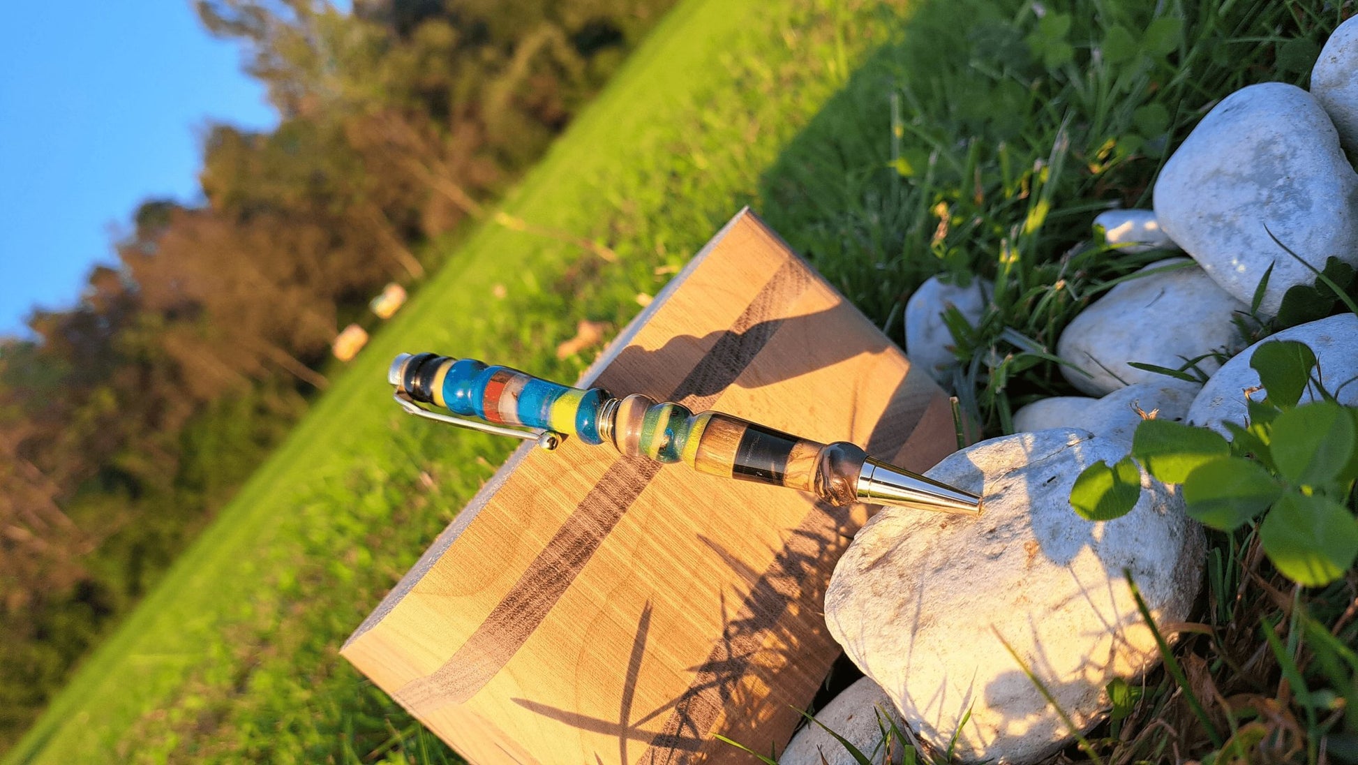 Ethereal Fusion’ Epoxy Resin Pen - PipejaWood