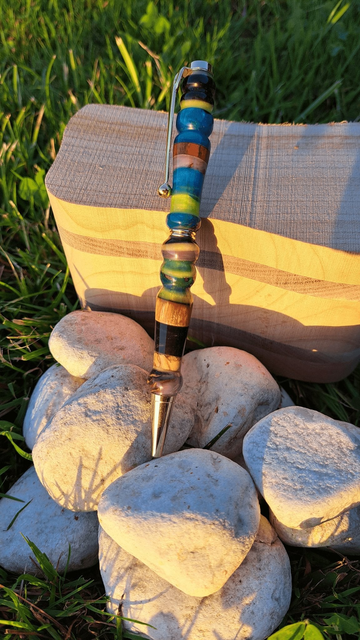 Ethereal Fusion’ Epoxy Resin Pen - PipejaWood