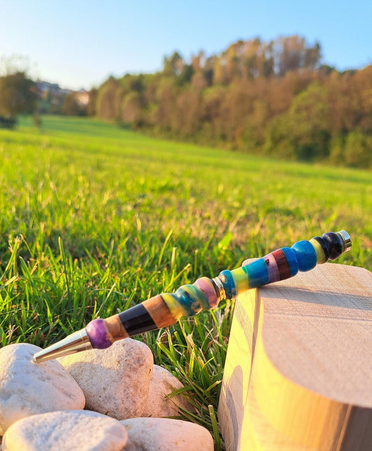 Ethereal Fusion’ Epoxy Resin Pen - PipejaWood