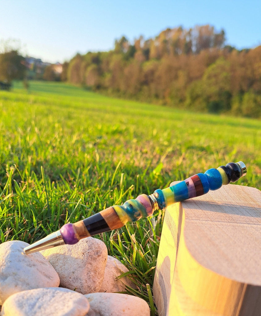 Ethereal Fusion’ Epoxy Resin Pen - PipejaWood