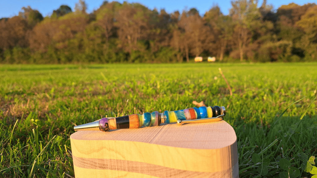 Ethereal Fusion’ Epoxy Resin Pen - PipejaWood